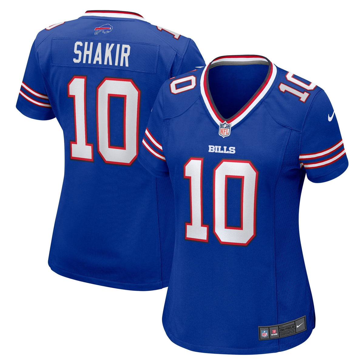 Women s Nike Khalil Shakir Royal Buffalo Bills Game Jersey