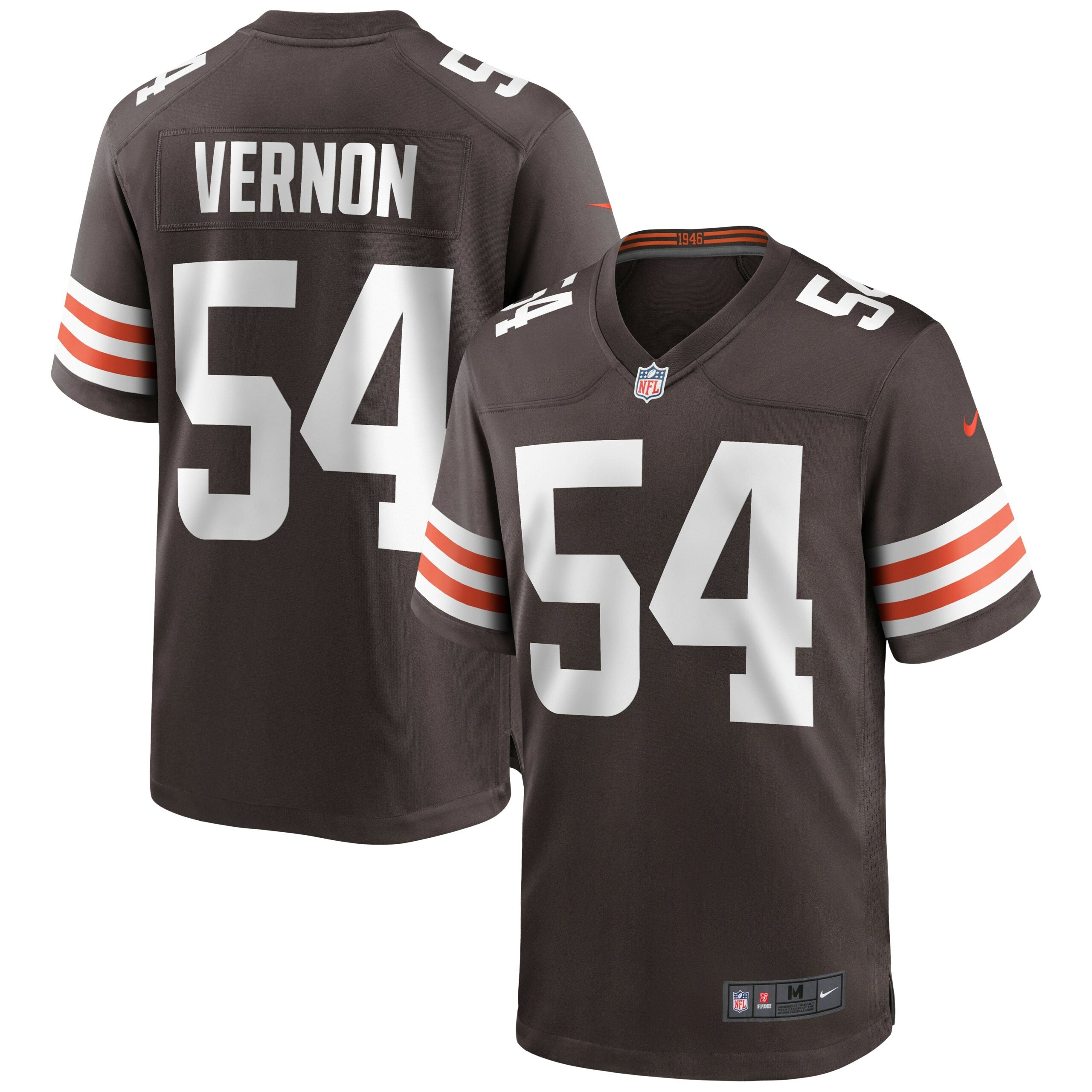 Olivier Vernon Cleveland Browns Nike Game Jersey   Brown