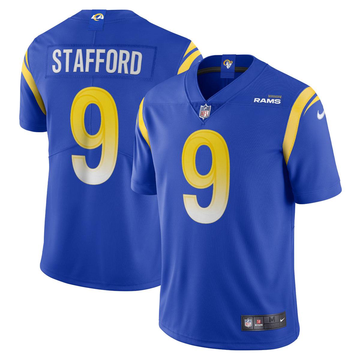 Matthew Stafford Los Angeles Rams Nike Vapor Limited Jersey   Royal