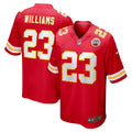 Men s Nike Joshua Williams Red Kansas City Chiefs Game Player Jersey