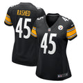 Women s Nike Hamilcar Rashed Jr. Black Pittsburgh Steelers Game Player Jersey