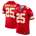 Men s Nike Clyde Edwards-Helaire Red Kansas City Chiefs Legend Jersey
