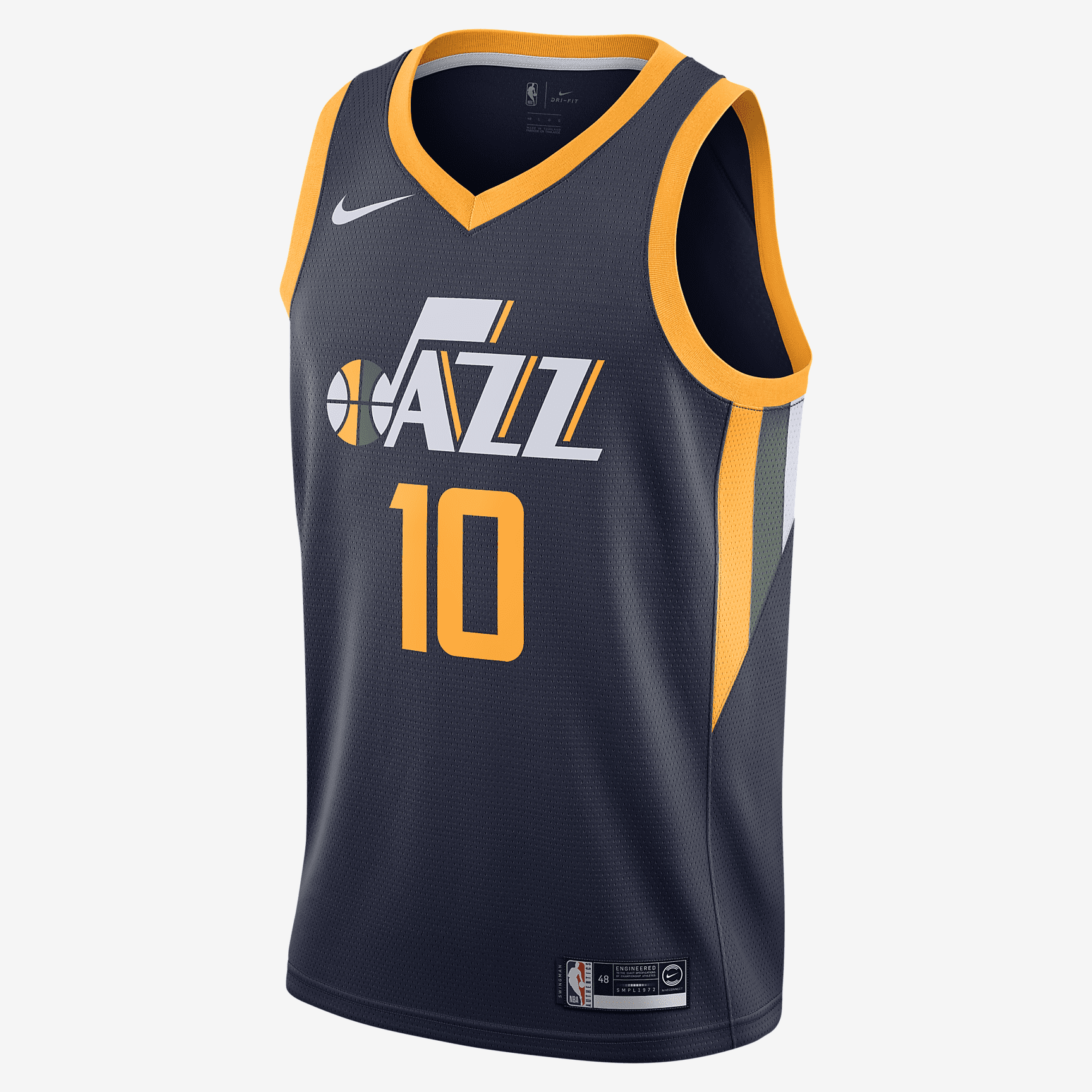 Mike Conley Icon Edition Swingman (Utah Jazz) Nike NBA Connected Jersey - College Navy/Sundial