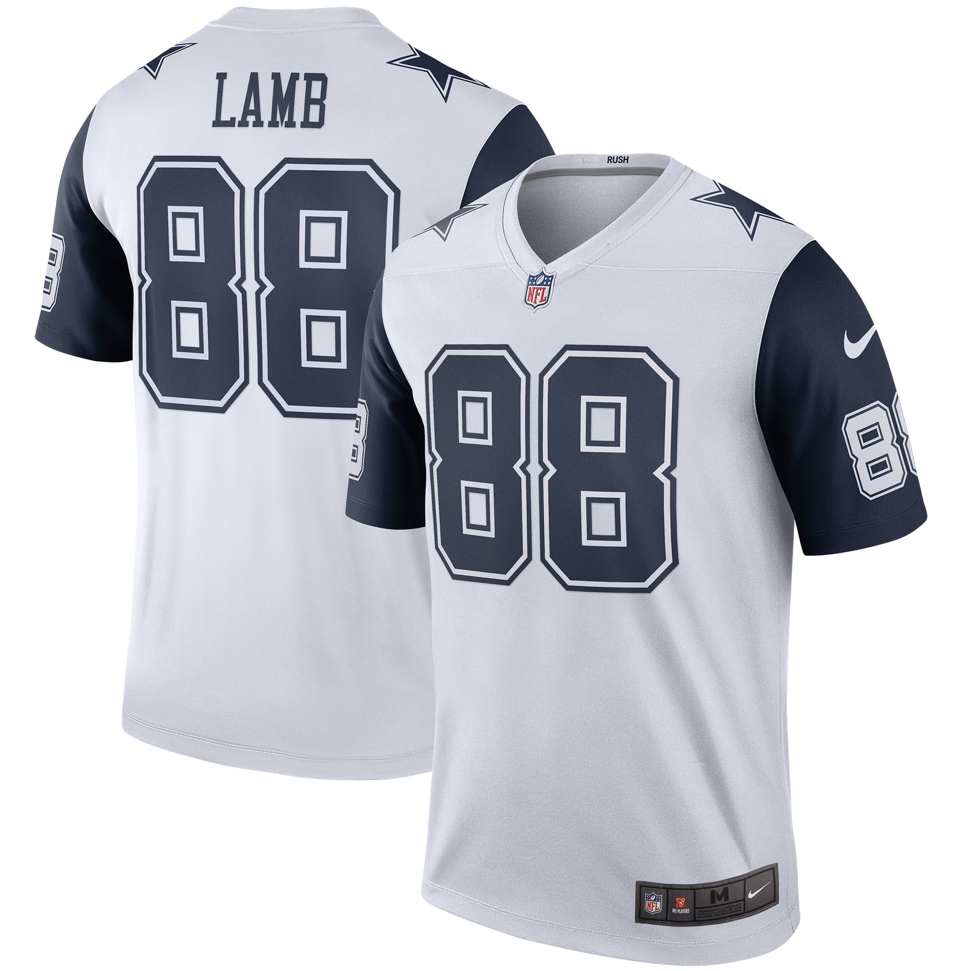 Men s Nike CeeDee Lamb White Dallas Cowboys 2nd Alternate Legend Jersey