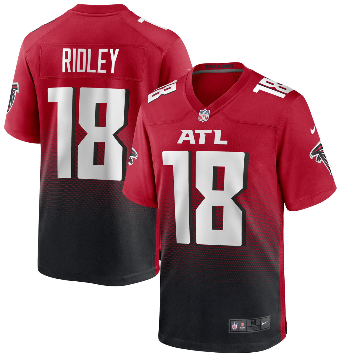 Calvin Ridley Atlanta Falcons Nike 2nd Alternate Game Jersey   Red