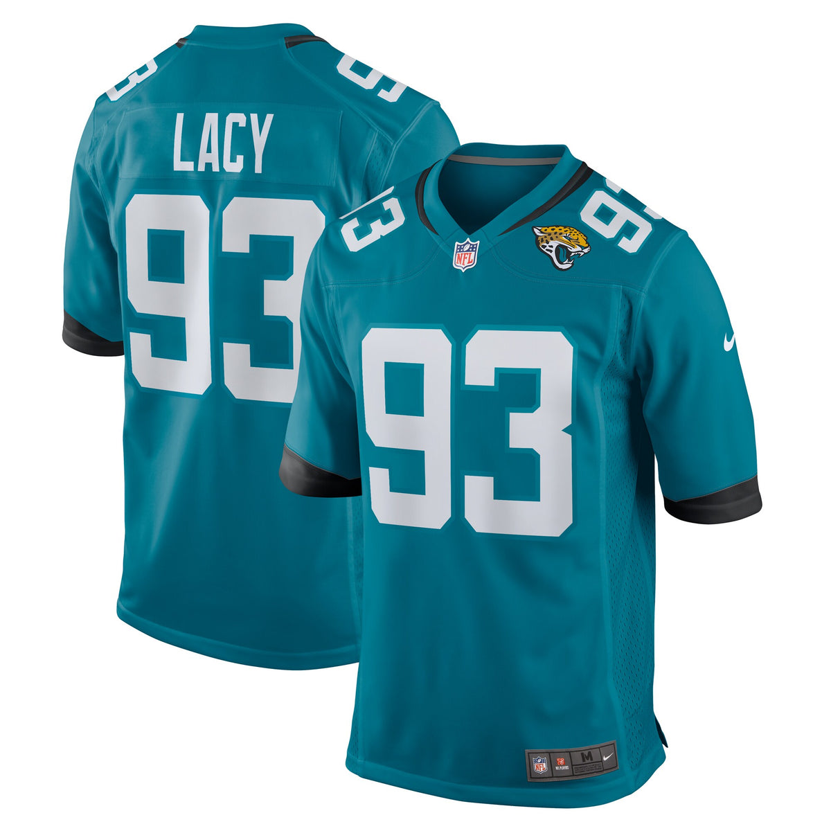 Tyler Lacy Jacksonville Jaguars Nike Team Game Jersey    Teal