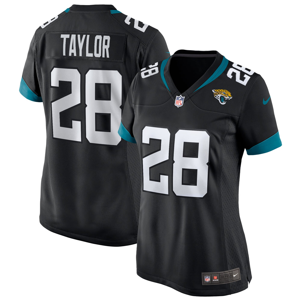 Fred Taylor Jacksonville Jaguars Nike Women s Game Retired Player Jersey   Black