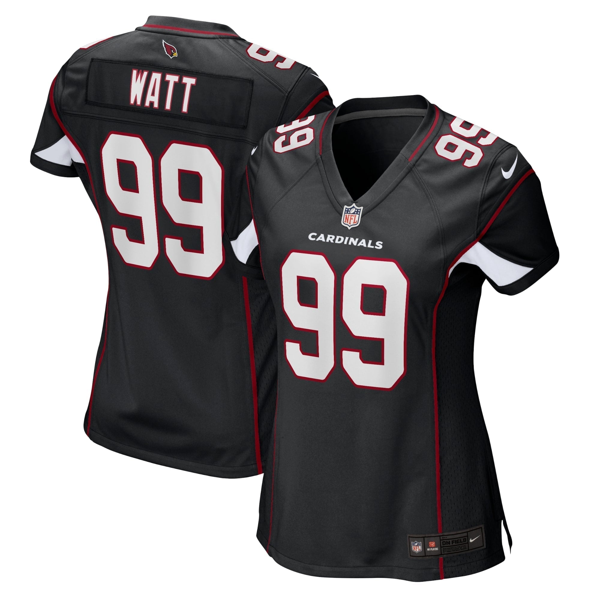 Women s Nike J.J. Watt Black Arizona Cardinals Alternate Game Jersey