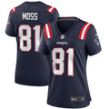 Randy Moss New England Patriots Nike Women s Game Retired Player Jersey   Navy