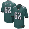 Men s Nike Jason Kelce Midnight Green Philadelphia Eagles Game Jersey