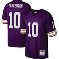 Fran Tarkenton Minnesota Vikings Mitchell   Ness Legacy Replica Jersey   Purple
