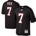 Michael Vick Atlanta Falcons Mitchell   Ness Big   Tall 2002 Retired Player Replica Jersey   Black