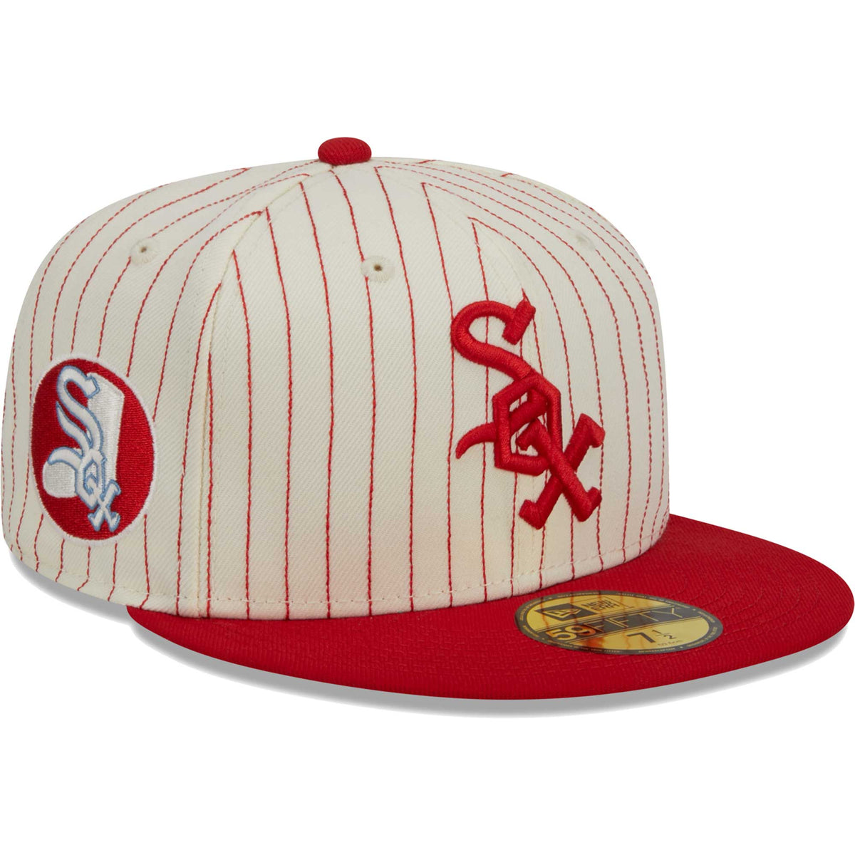 Chicago White Sox New Era Retro Jersey Script 59FIFTY Fitted Hat - White