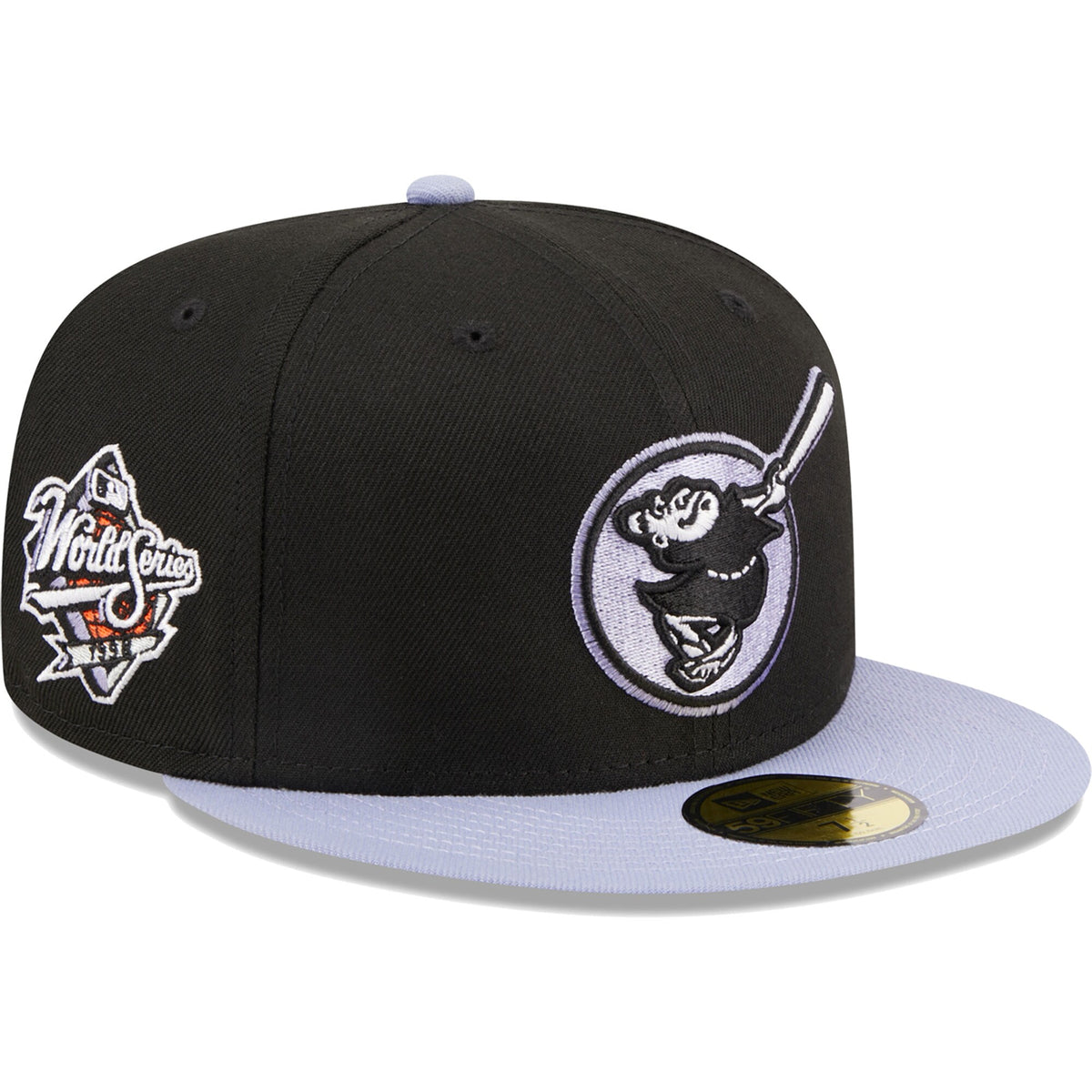 San Diego Padres New Era Side Patch 59FIFTY Fitted Hat - Black