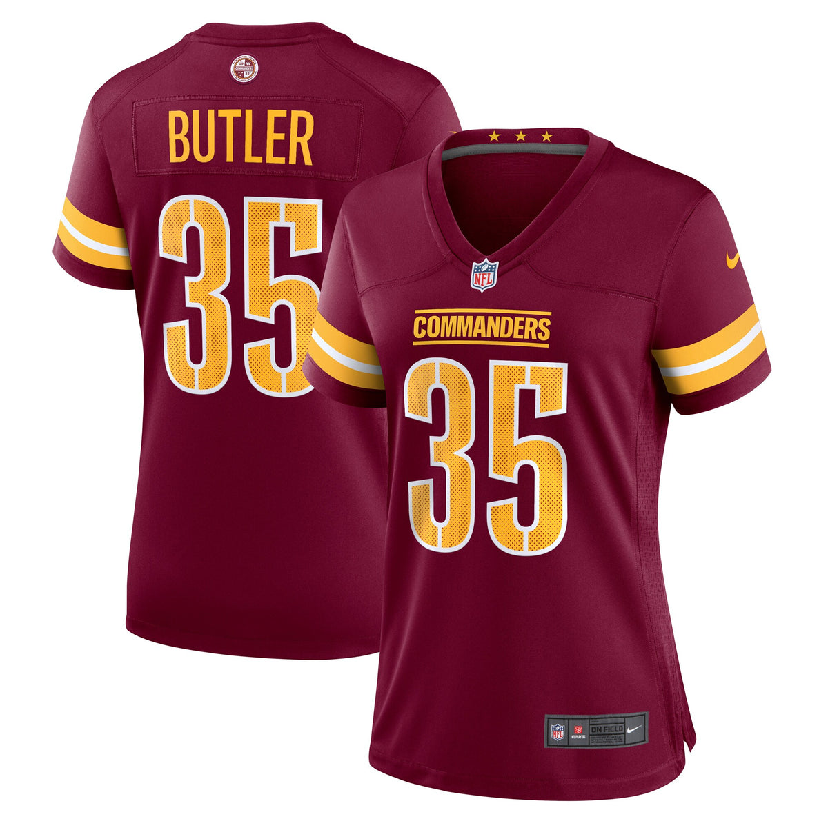 Percy Butler Washington Commanders Nike Women s Player Game Jersey   Burgundy