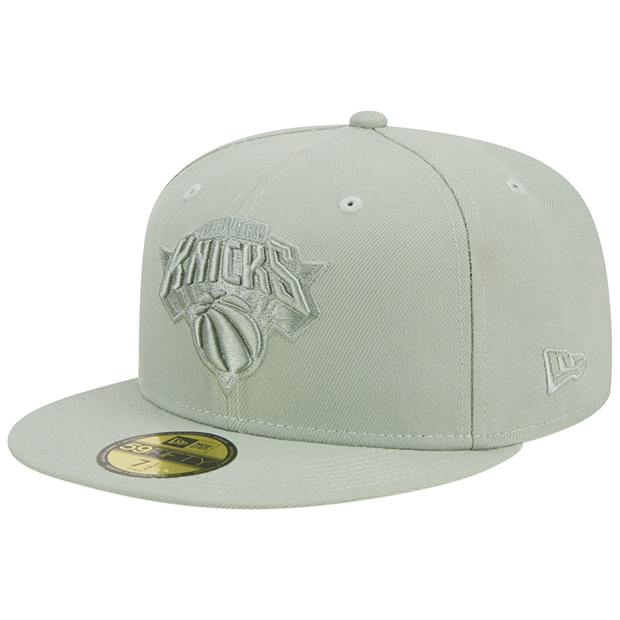 New York Knicks New Era Sage Color Pack 59FIFTY Fitted Hat - Light Green