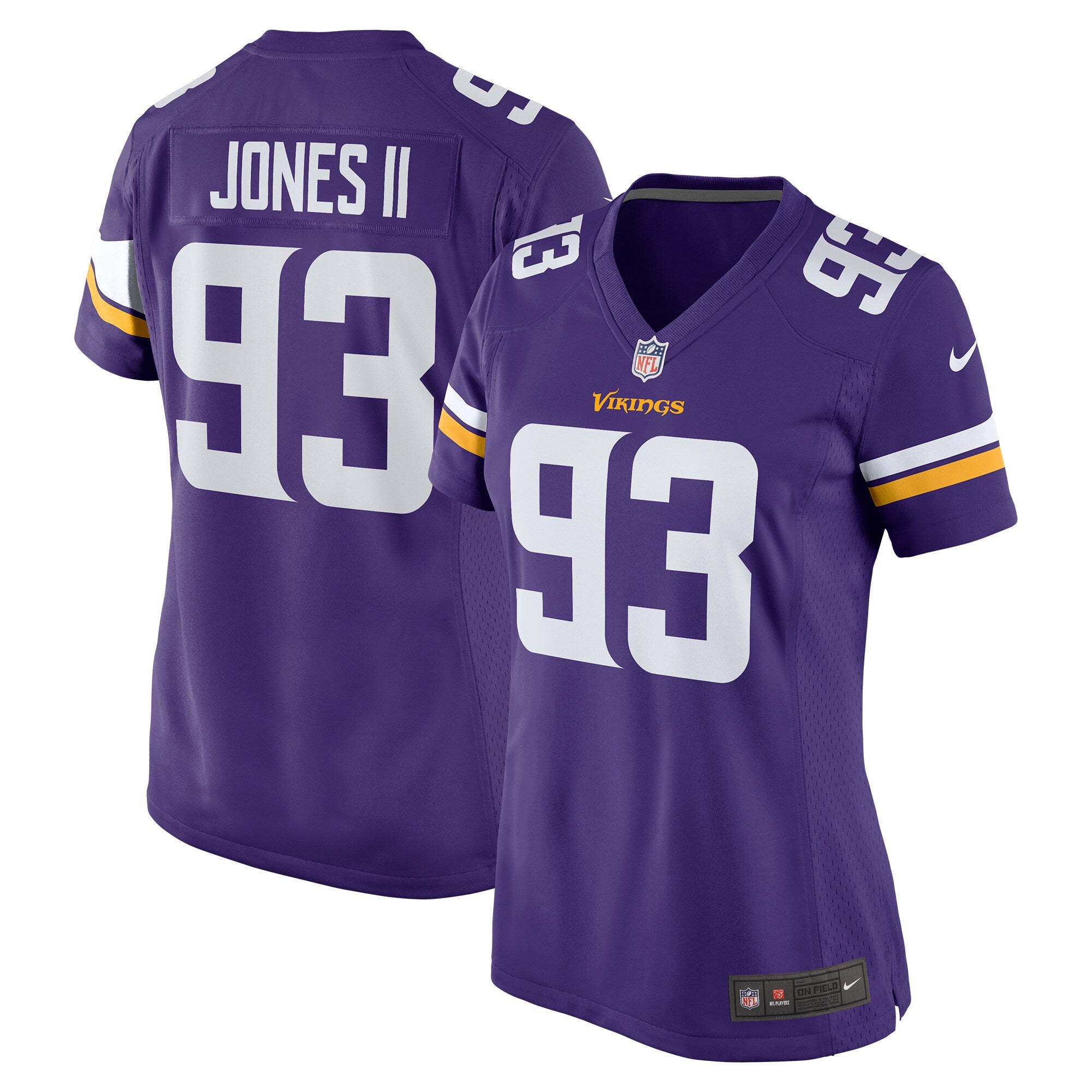 Patrick Jones II Minnesota Vikings Nike Women s Game Jersey   Purple