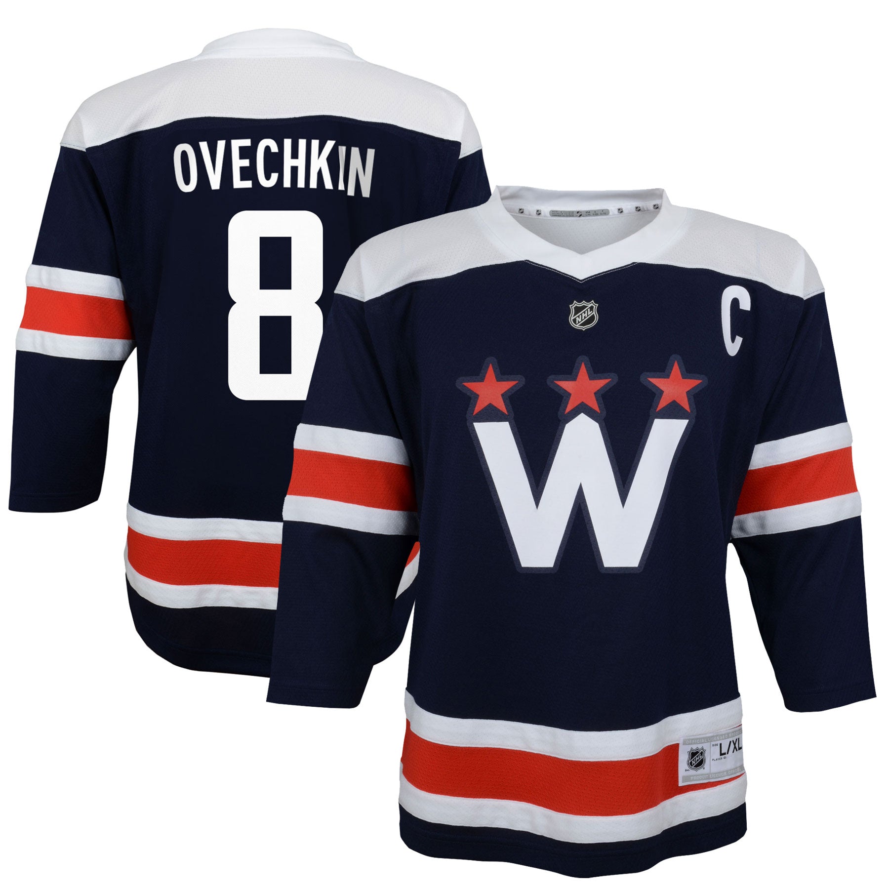 Alexander Ovechkin Washington Capitals Infant 2020/21 Alternate Replica Player Jersey - Navy