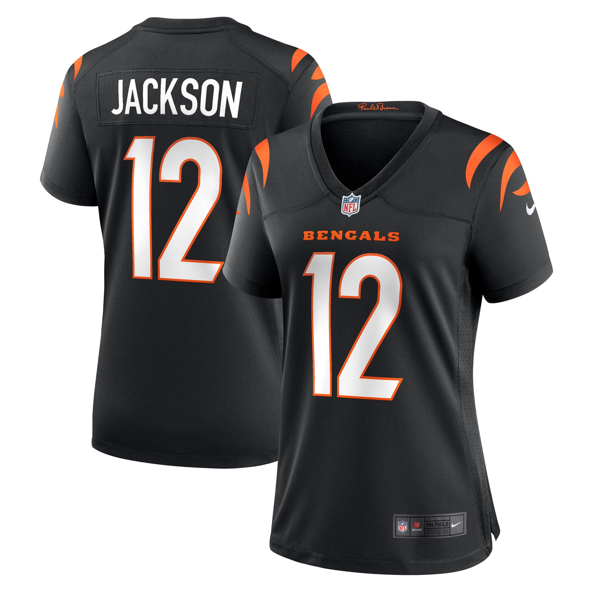 Shedrick Jackson Cincinnati Bengals Nike Women s Team Game Jersey    Black