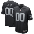 Jim Otto Las Vegas Raiders Nike Game Retired Player Jersey   Black