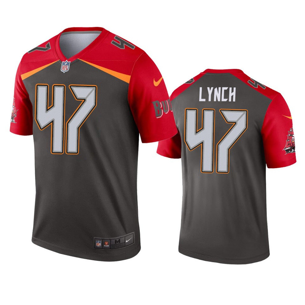 Youth Tampa Bay Buccaneers John Lynch Legend Jersey   Pewter