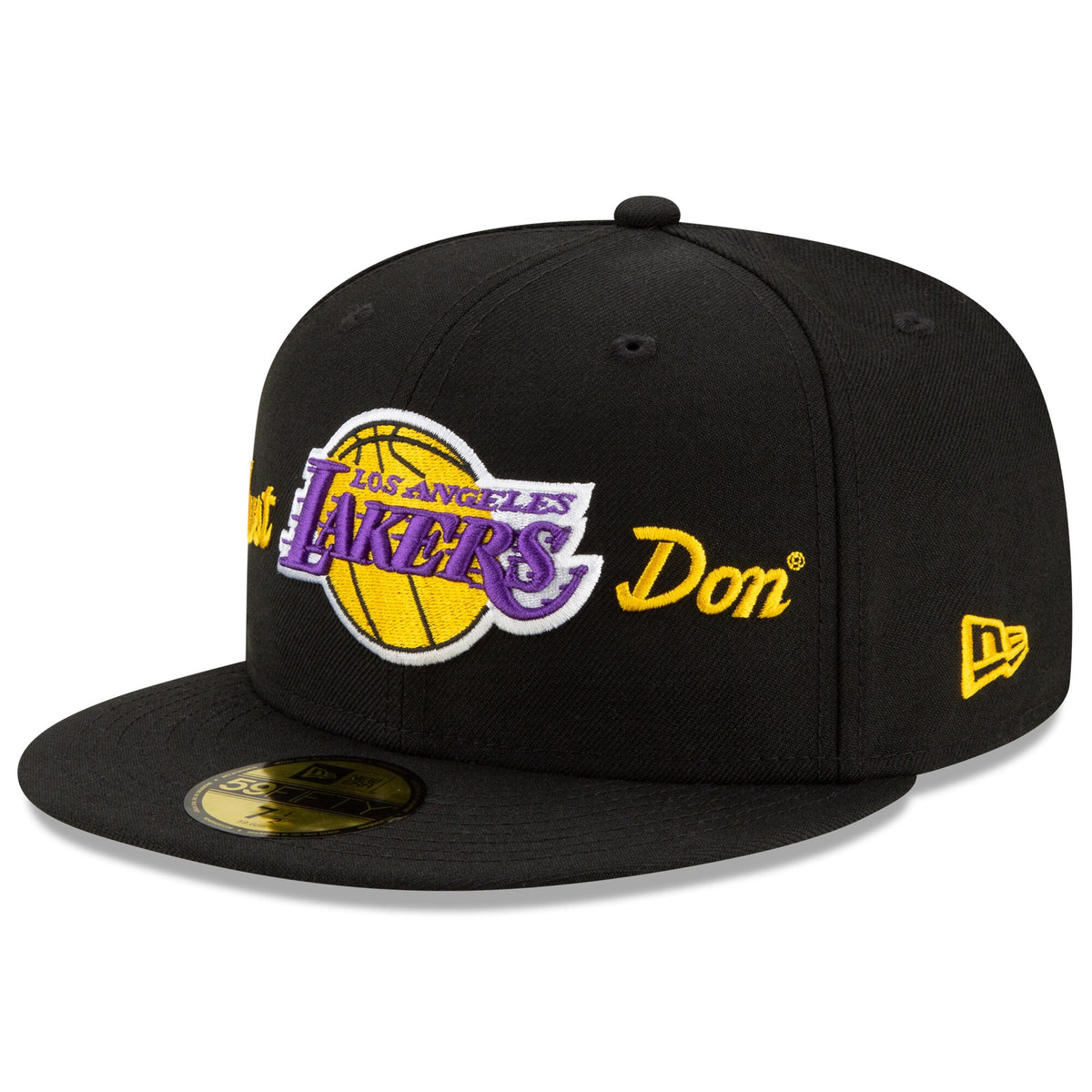 Los Angeles Lakers New Era x Just Don 59FIFTY Fitted Hat - Black