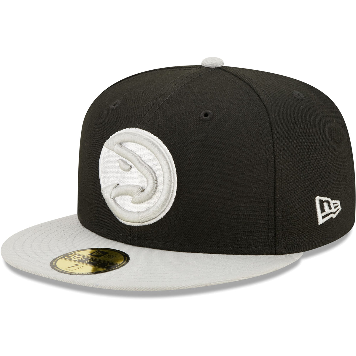 Atlanta Hawks, NBA Jerseys New Era Two-Tone Color Pack 59FIFTY Fitted Hat - Black/Gray