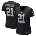 Amik Robertson Las Vegas Raiders Nike Women s Team Game Jersey   Black