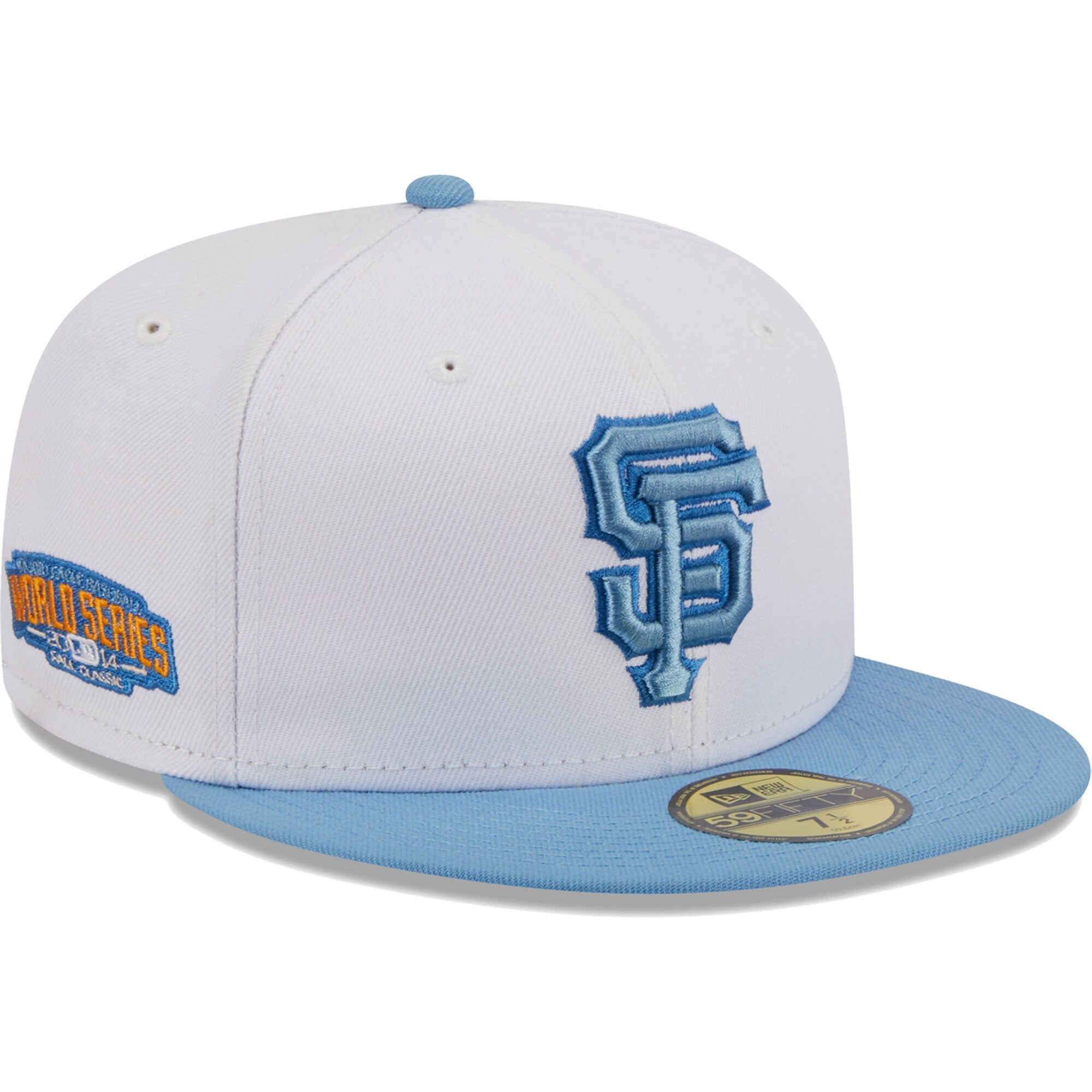 San Francisco Giants New Era Sky 59FIFTY Fitted Hat - White