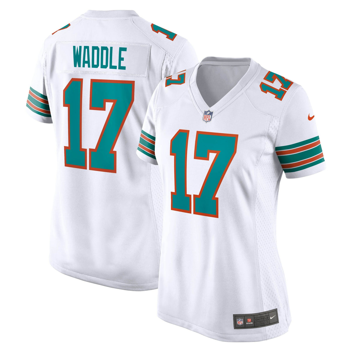 Jaylen Waddle Miami Dolphins Nike Women s Game Jersey   White