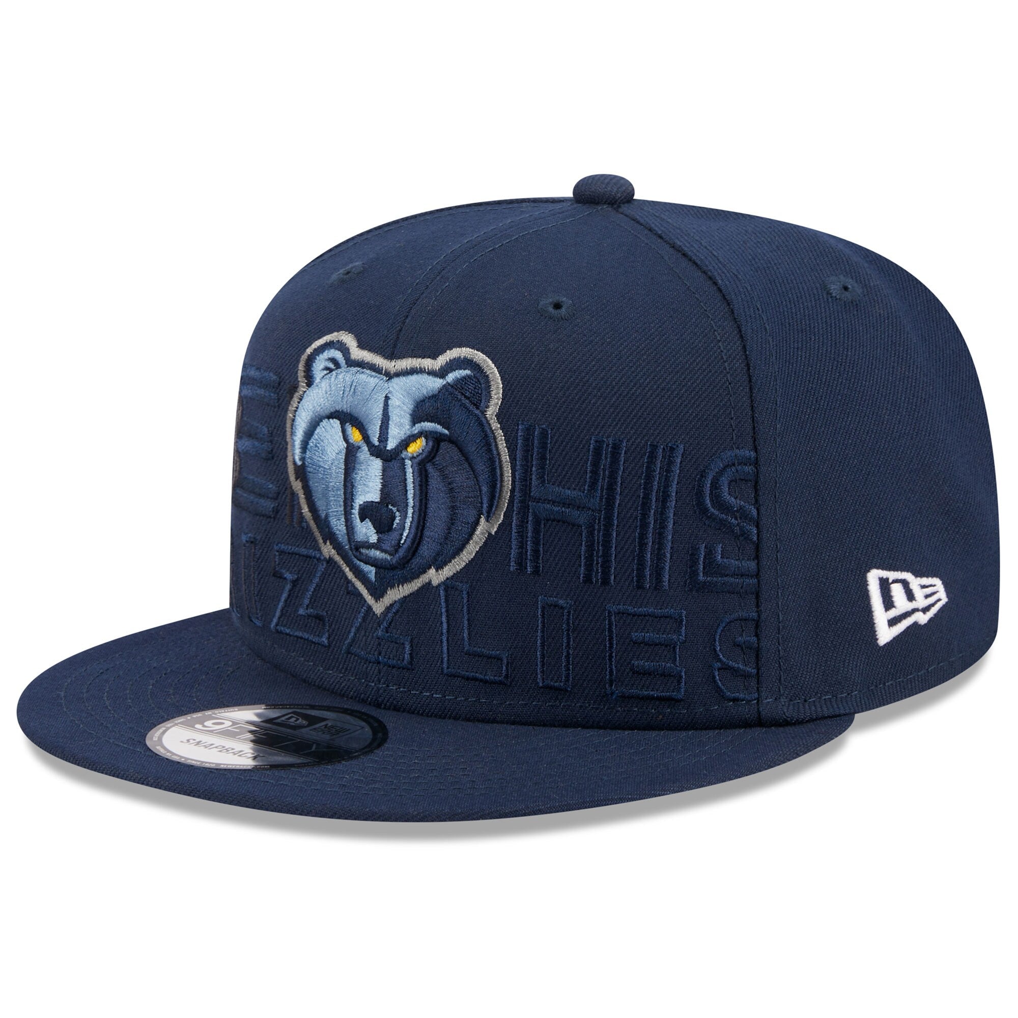 Memphis Grizzlies New Era 2023 NBA Draft 9FIFTY Snapback Hat - Navy