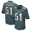 Cam Jurgens Philadelphia Eagles Nike Game Player Jersey   Midnight Green