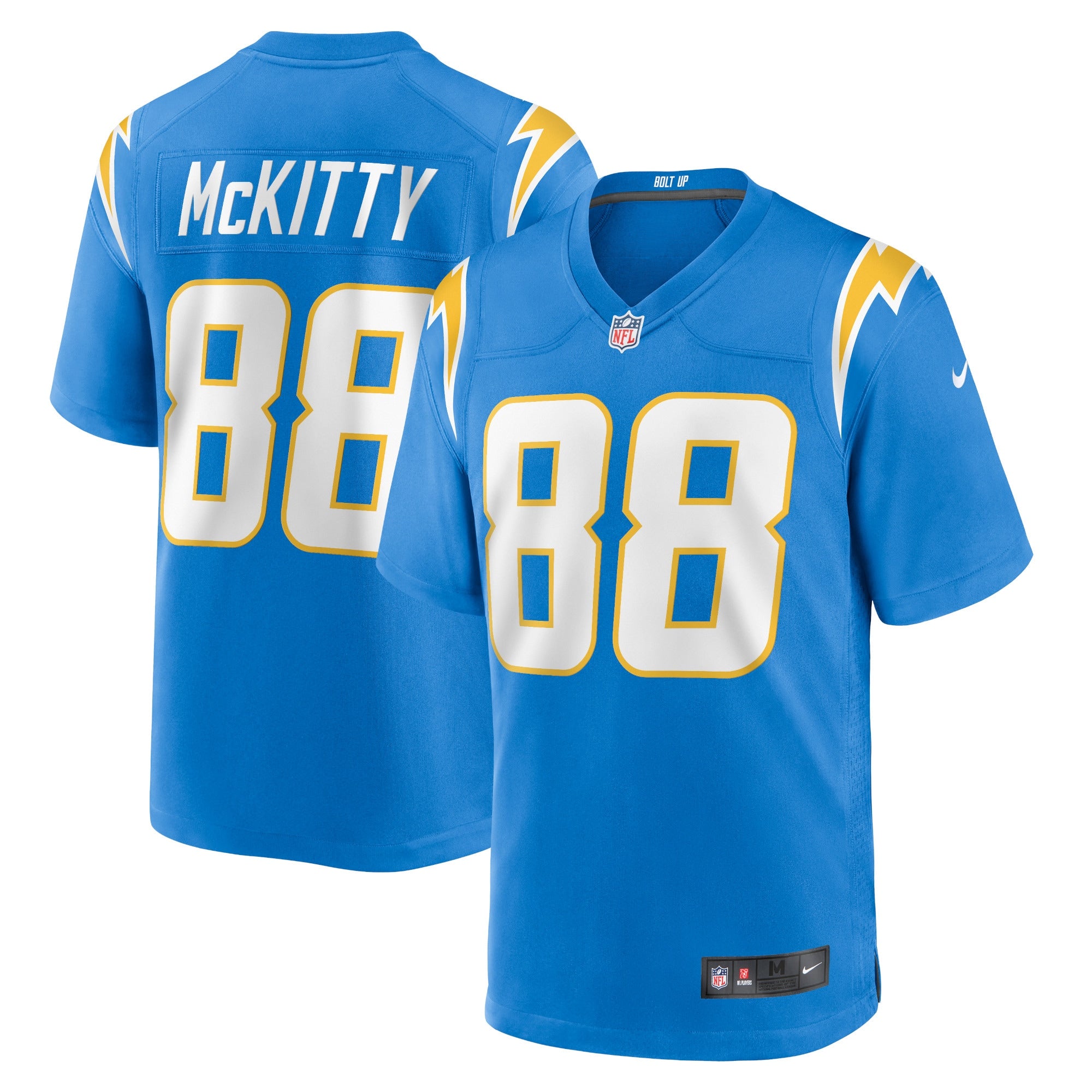 Tre McKitty Los Angeles Chargers Nike Game Jersey   Powder Blue