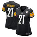 Tre Norwood Pittsburgh Steelers Nike Women s Game Jersey   Black