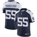Leighton Vander Esch Dallas Cowboys Nike Alternate Vapor Limited Jersey   Navy