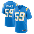 Men s Nike Derrek Tuszka Powder Blue Los Angeles Chargers Home Game Player Jersey