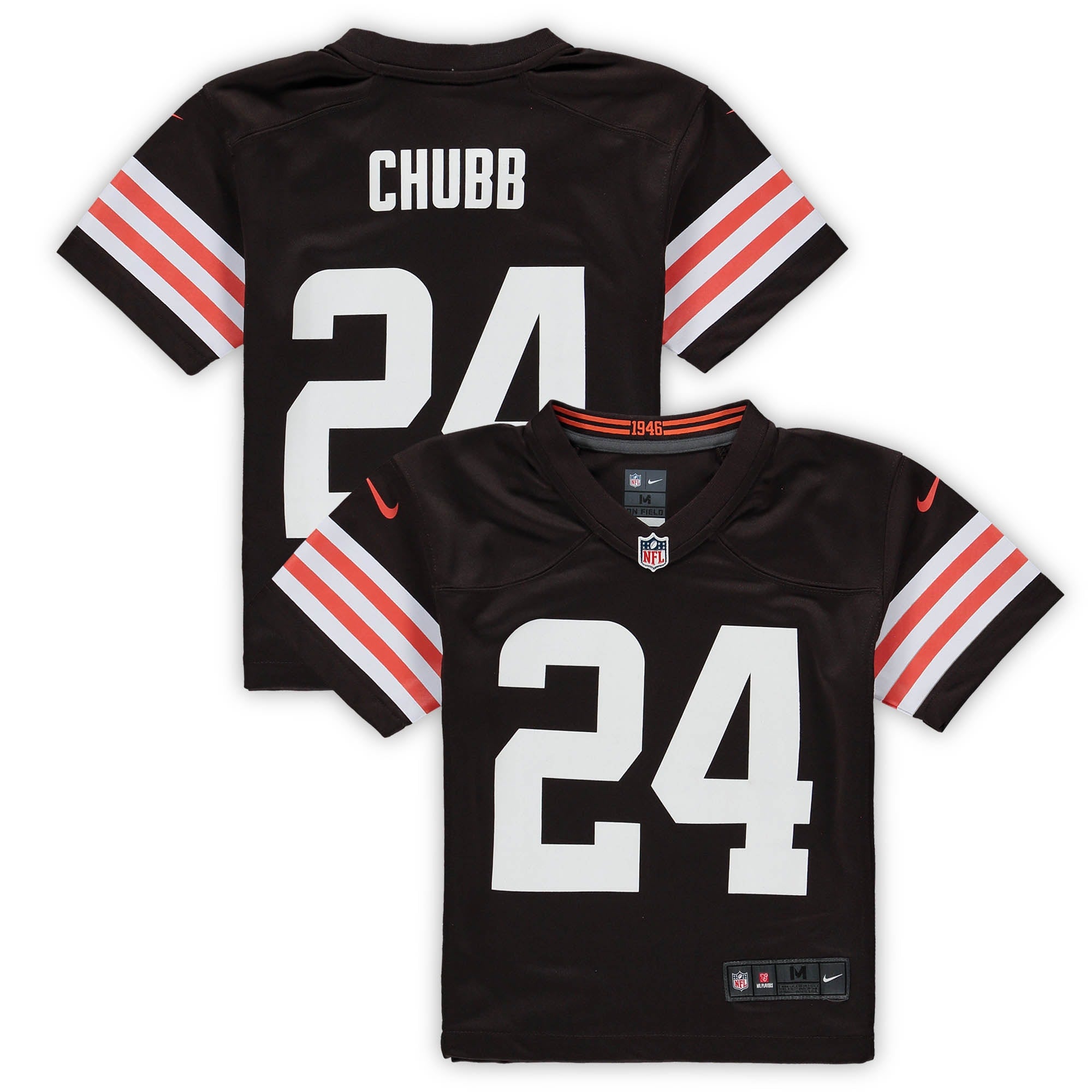 Nick Chubb Cleveland Browns Nike Preschool Game Jersey   Brown