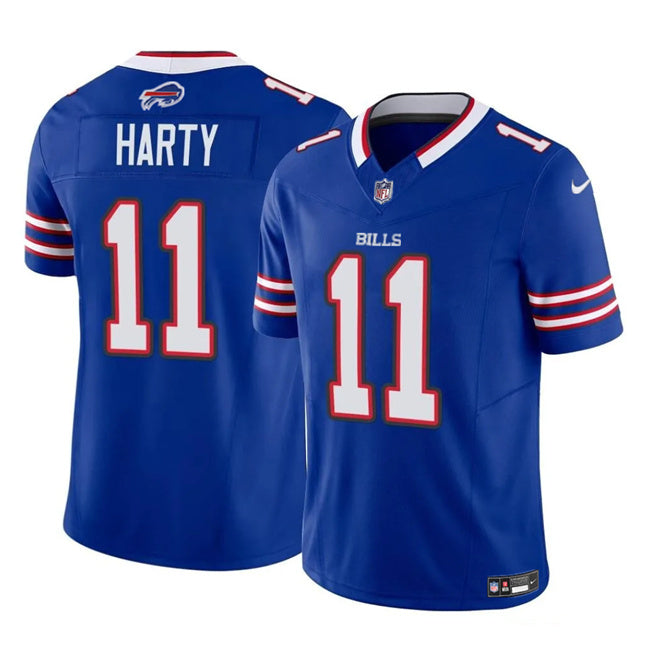 Men s Buffalo Bills  Deonte Harty Blue 2023 Vapor Untouchable Limited Stitched Jerseys