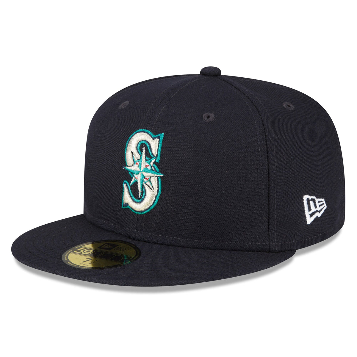 Seattle Mariners New Era Authentic Collection Replica 59FIFTY Fitted Hat - Navy