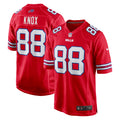 Dawson Knox Buffalo Bills Nike Alternate Game Jersey   Red