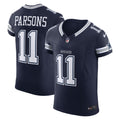 Micah Parsons Dallas Cowboys Nike Vapor F.U.S.E. Elite Jersey   Navy