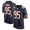Khyiris Tonga Chicago Bears Nike Game Jersey   Navy
