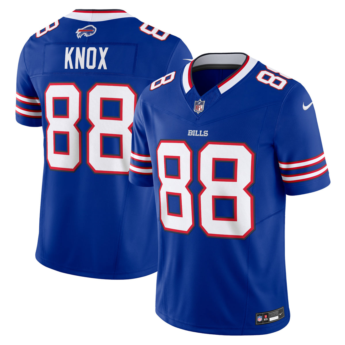Dawson Knox Buffalo Bills Nike Vapor F.U.S.E. Limited Jersey   Royal