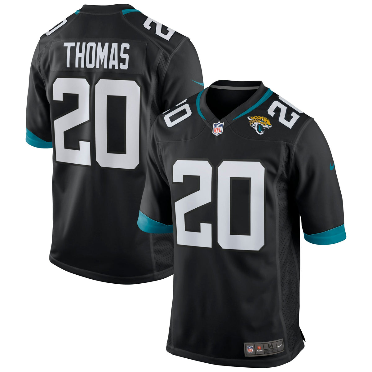 Daniel Thomas Jacksonville Jaguars Nike Game Jersey   Black