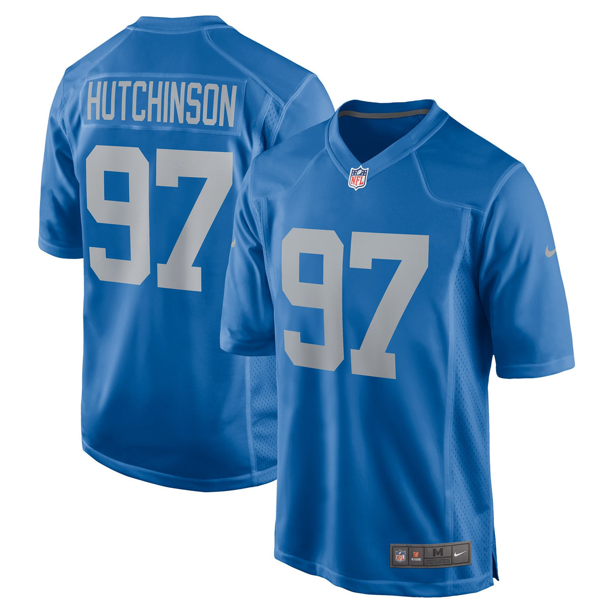 Aidan Hutchinson Detroit Lions Nike Player Game Jersey   Blue