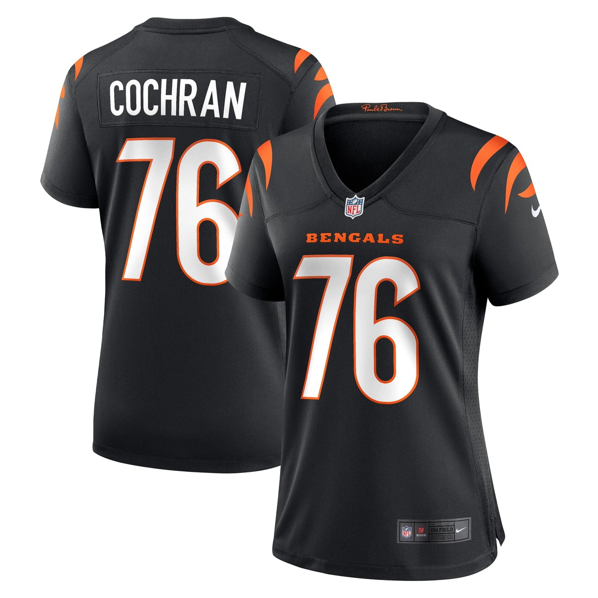 Women s Nike Devin Cochran Black Cincinnati Bengals Game Player Jersey