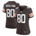 Women s Nike Zaire Mitchell-Paden Brown Cleveland Browns Game Player Jersey