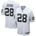 Josh Jacobs Las Vegas Raiders Nike Game Jersey   White