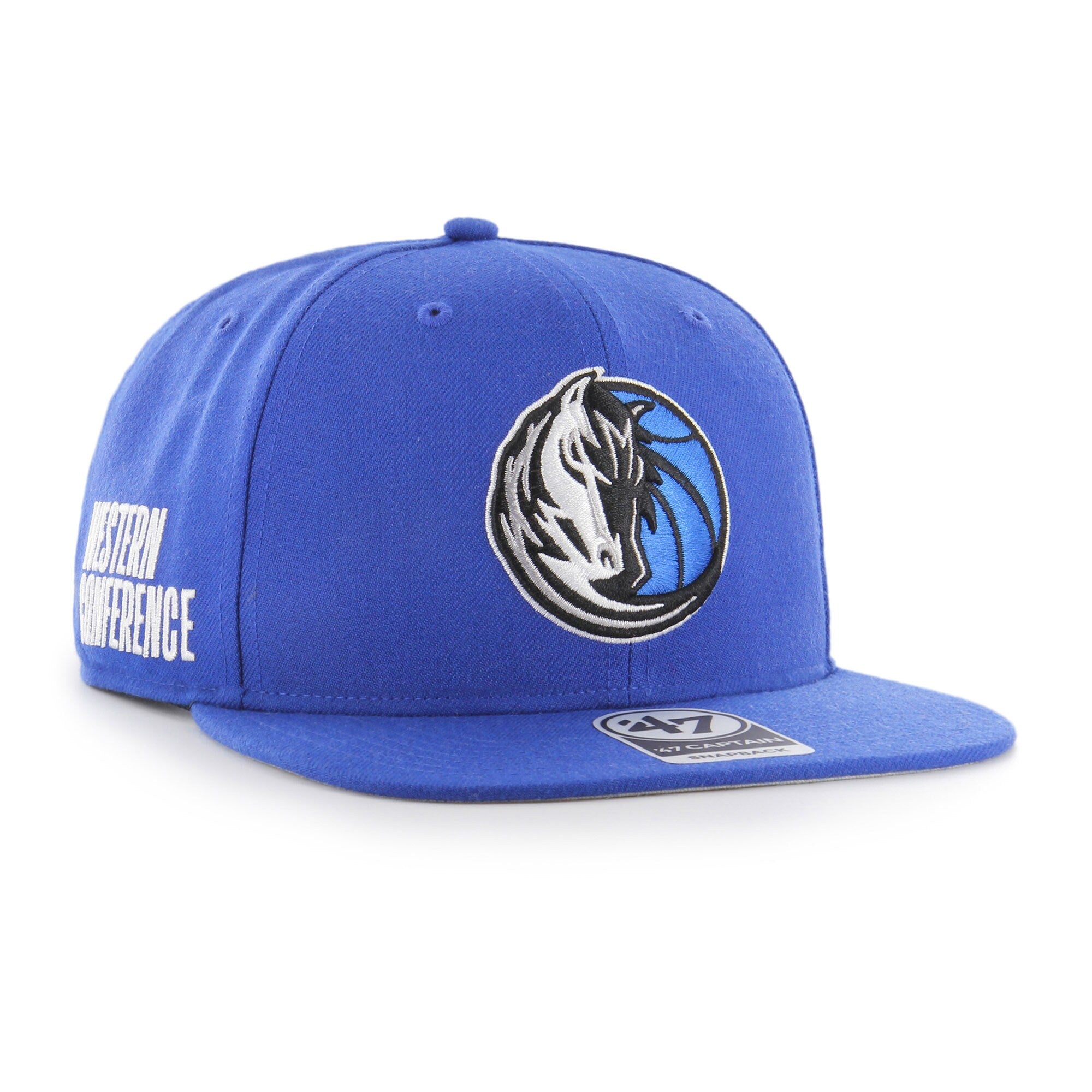 Dallas Mavericks '47 Sure Shot Captain Snapback Hat - Blue