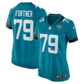 Luke Fortner Jacksonville Jaguars Nike Women s Game Jersey   Teal